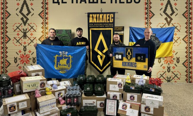 Дніпровський район передав підкріплення легендарним «Ахіллесам»