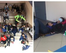 "Злочин проти людини": в Одесі члени виборчкомів п'яту добу ночують з бюлетенями на підлозі, фото