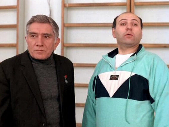 Джигарханян и Газаров в молодости