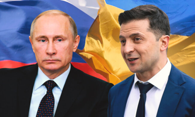 Зеленский, Путин