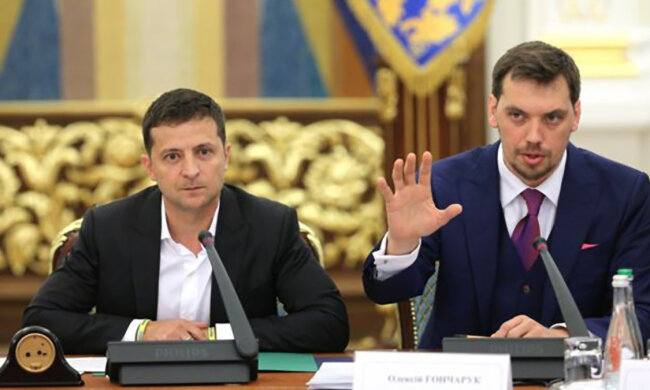 зеленский, гончарук