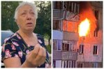 "Оно как гаагнуло и выбило все насквозь": одесситка чудом не пострадала из-за атаки рф