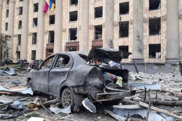 Харьков, ракетный удар по площади Свободы