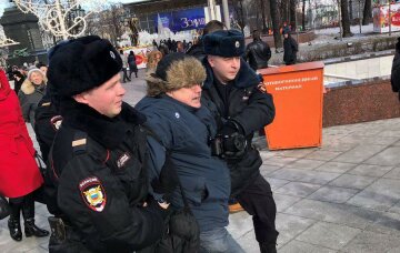 Москва задержание