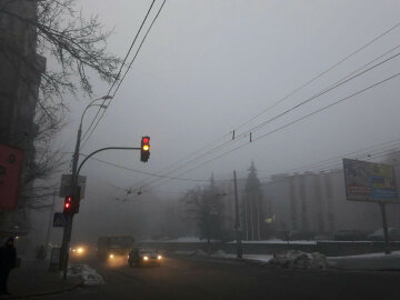 Туман у Києві: озвучили невтішний прогноз