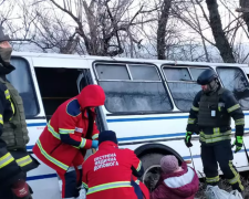 У Дніпропетровській області автобус потрапив у ДТП