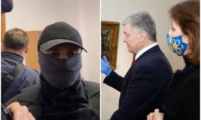 Спецназ взяв штурмом музей з картинами Порошенко, є постраждалі: кадри атаки