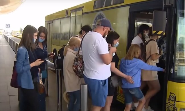 карантин маски автобус транспорт
