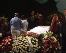 похорон Ирины Мирошниченко, Москва