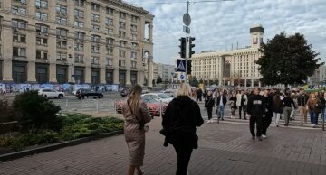 Киев, улица, люди