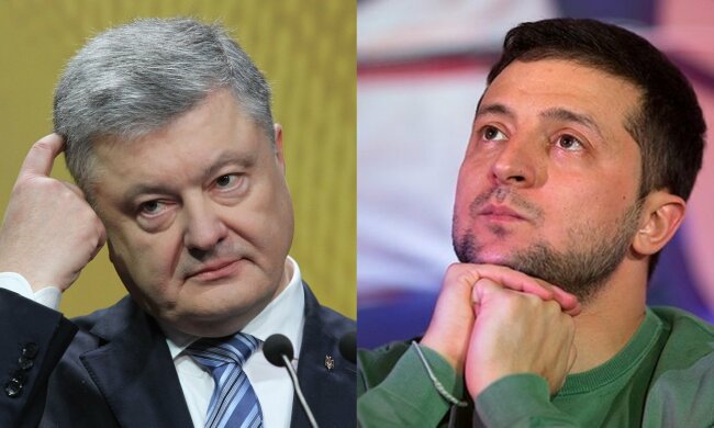 Петр Порошенко, Владимир Зеленский