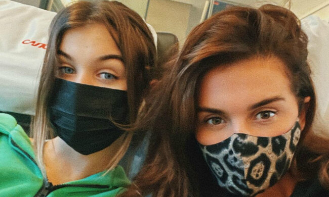 Анна Седокова с дочерью