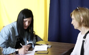 Гуманитарная помощь для пенсионеров в Харьковской области