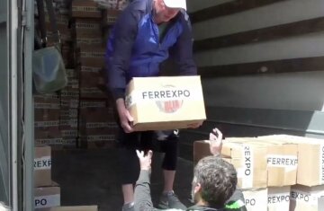 Гуманитарная помощь для пенсионеров в Киевской области