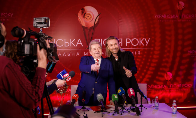 Олег Винник і Михайло Поплавський анонсували музичну премію «Українська пісня року 2020»
