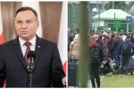 Переобраний президент Дуда висловився про джерела вірусу в Польщі: "Багато людей з України"