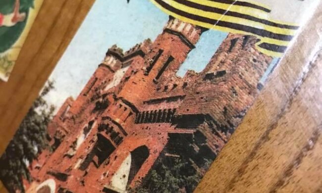 Столичне кафе прикрасили георгіївськими стрічками: з’явилися фото