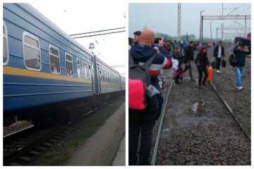 Поїзд Одеса-Ковель переїхав людину, кадри: "Людям добиратися самим"