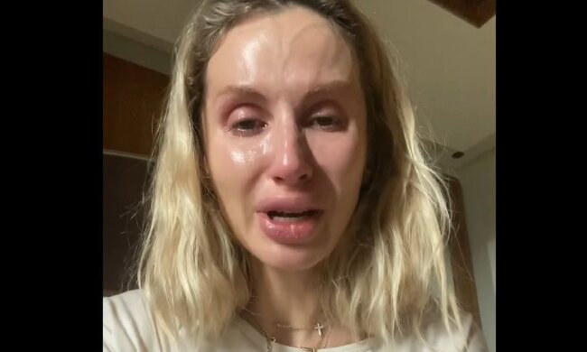 Лобода в слезах обратилась к россиянам, кадры: "Последние пять дней…"