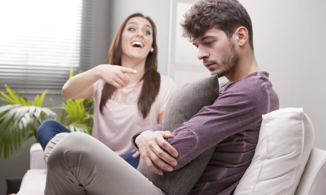 мужчина и женщина, пара, ссора