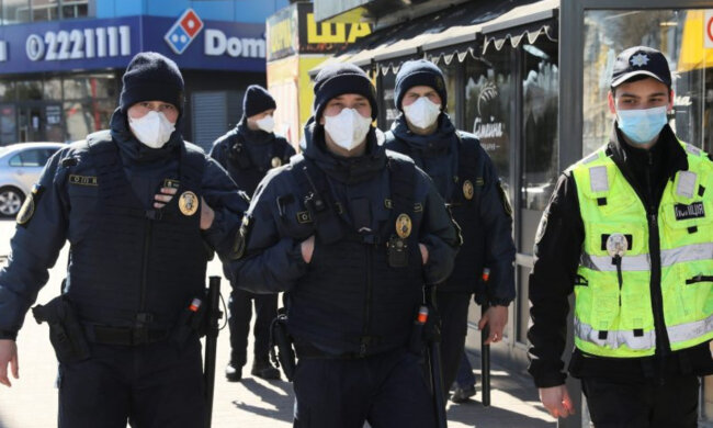 карантин, полиция