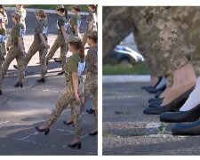 Берцы не дадут: украинским курсанткам решили "подпилить" каблуки, детали