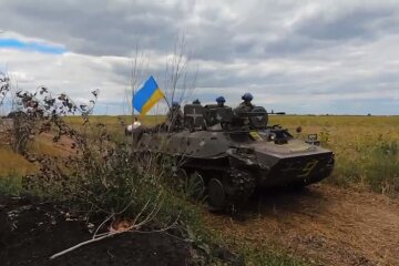 ВСУ, техника, освобождение, флаг Украины