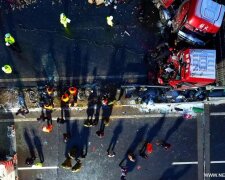Беспрецедентное  ДТП в Китае: столкнулись 56 автомобилей (фото)