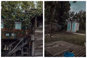 Ржавые вагоны и все гниет: в сети показали, как живут сотрудники "Укрзализныци" под Одессой, кадры
