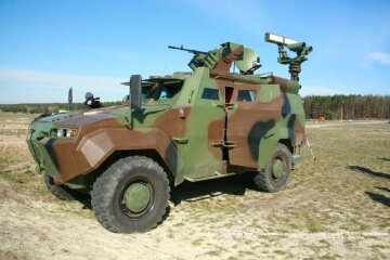 Пограничники испытали новейший украинский бронеавтомобиль «Тритон» (фото, видео)