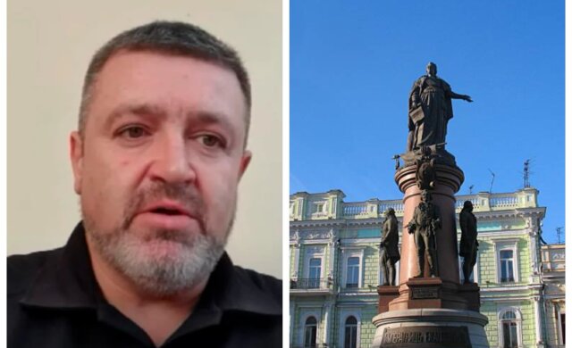 "Ей не место у нас": Братчук рассказал о дальнейшей судьбе памятника Екатерины