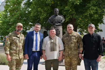  у Києво-Печерській лаврі освятили погруддя гетьмана Івана Мазепи