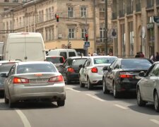 Ограничение движения транспорта в Киеве