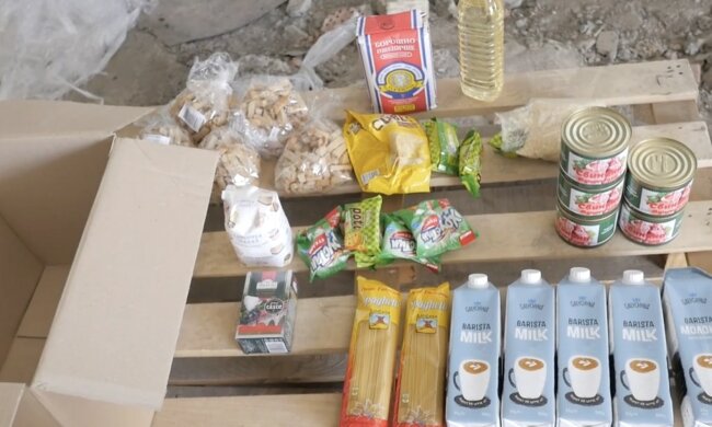 Гуманитарная помощь для пенсионеров в Харьковской области