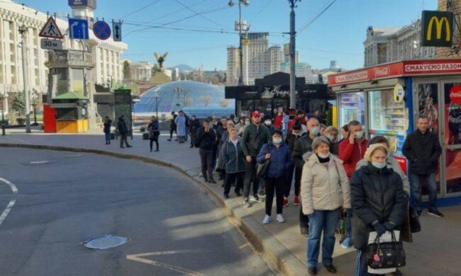 Киев, карантин, коронавирус