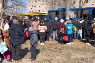 Мелитополь, украинцы, эвакуация, гуманитарный коридор