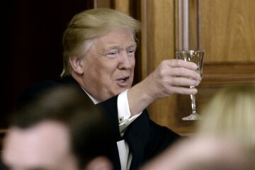 Trump, Paul Ryan Attend Traditional Congressional Luncheon For Irish PM