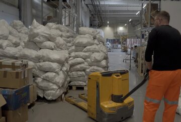 Гуманитарная помощь для пенсионеров в Харьковской области