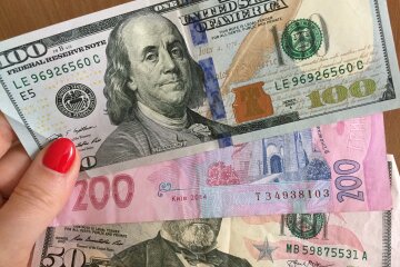 курс валют в украине, доллар, гривна