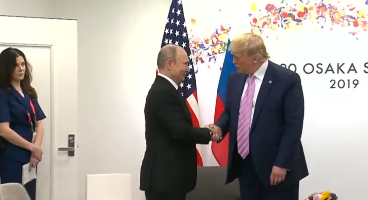 Трамп и путин