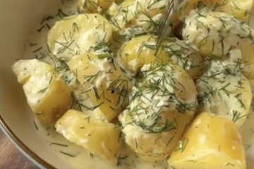 молодой картофель