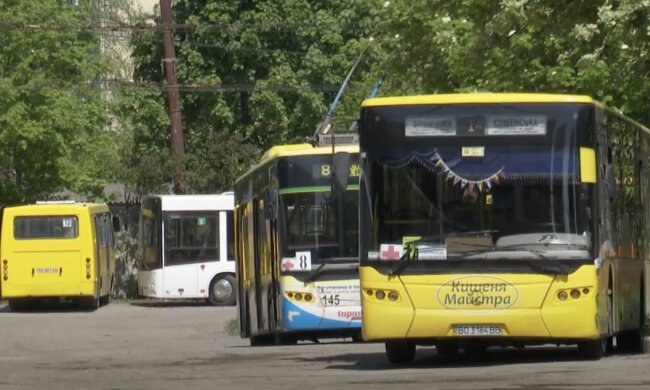 Новый график транспорта в Тернополе