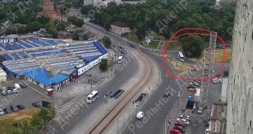 аварія у Дніпрі на Курчатова: скріншот