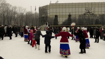 рождественская ярмарка в Донецке