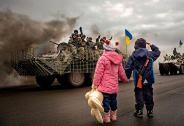Украина-война-дети