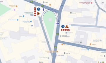 Львів, карта