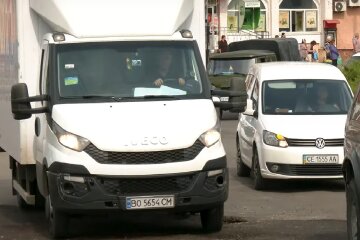 Ограничение движения транспорта в Киеве