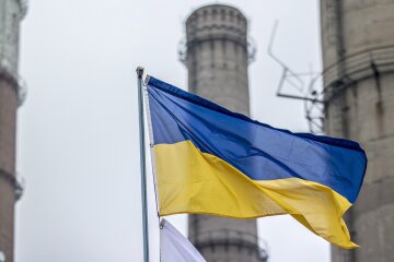 приватизация, Украина, флаг