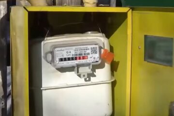 газ, счетчик, показания