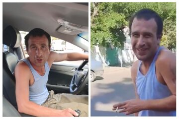 "Знаю закони України": п'яний таксист влаштував свавілля в Одесі, відео
